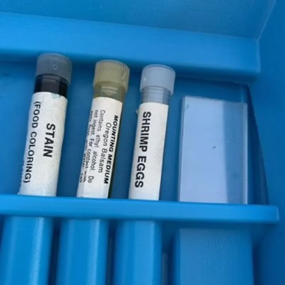 Gabriel Microcraft Portable Lab Case Microscope Vials Slides